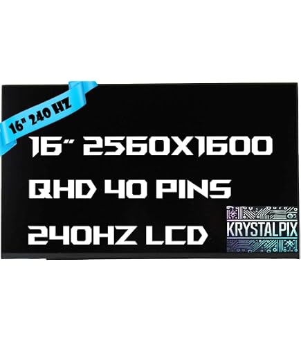 Amazon.com: LCDBros Screen for ASUS ROG Strix G513QR-ES96 40 Pins